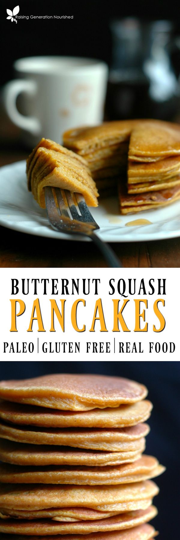 Paleo Butternut Squash Pancakes