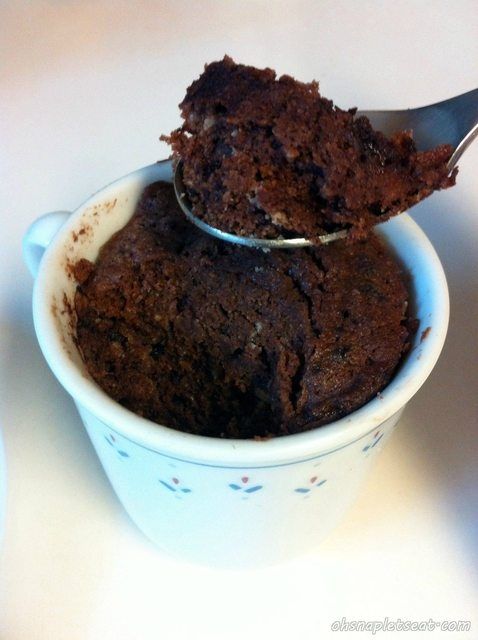 Paleo Chocolate Cake In A Cup