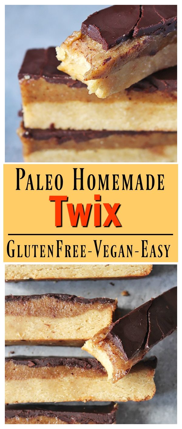 Paleo Homemade Twix