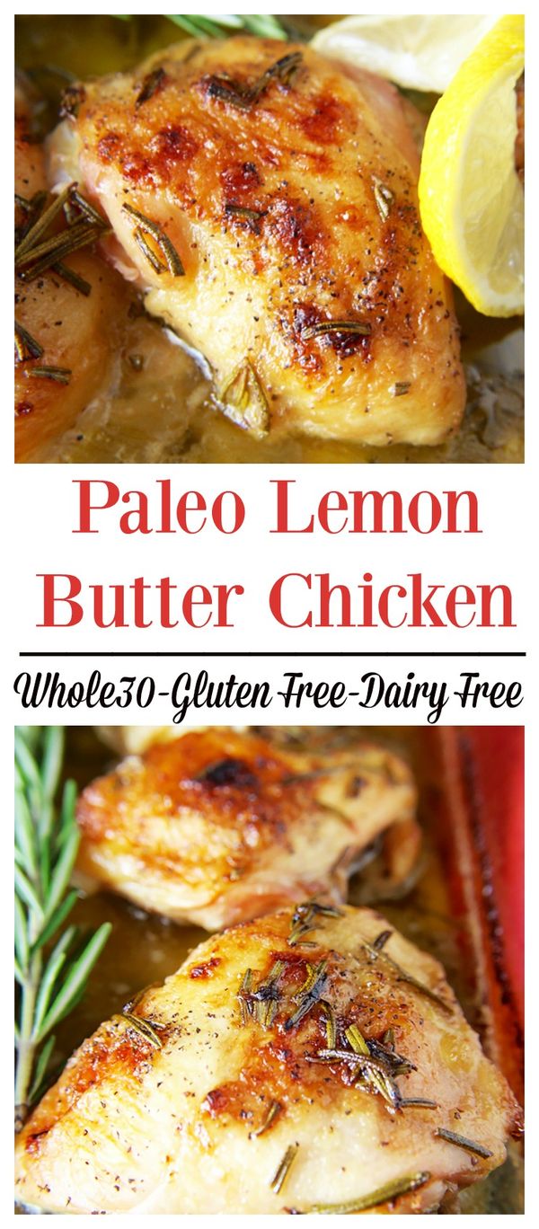 Paleo Lemon Butter Chicken
