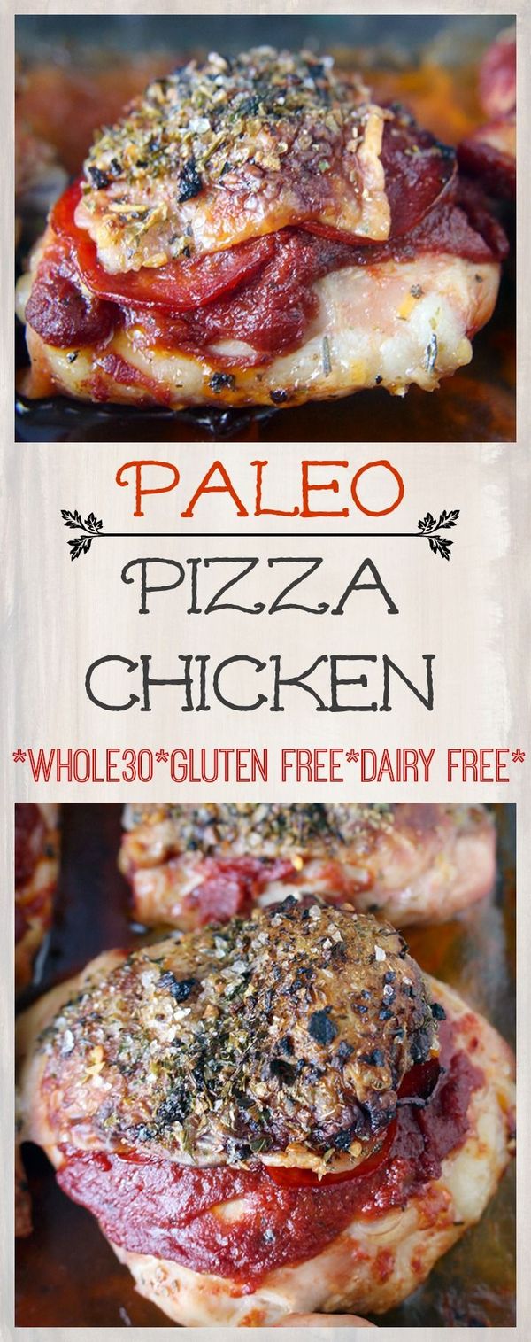 Paleo Pizza Chicken