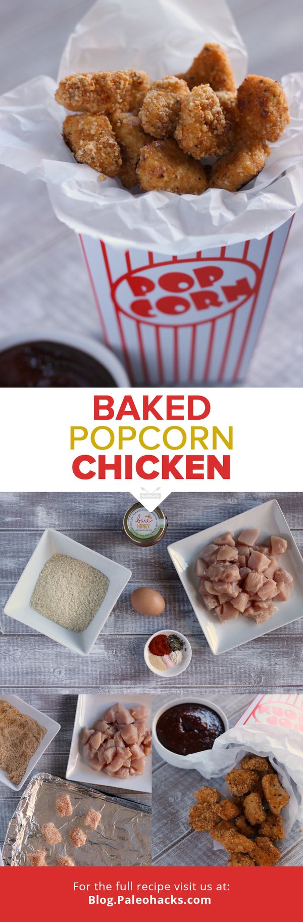 Paleo Popcorn Chicken