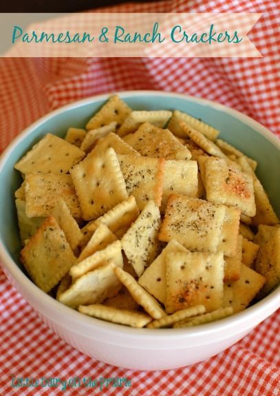 Parmesan Cheese Crackers