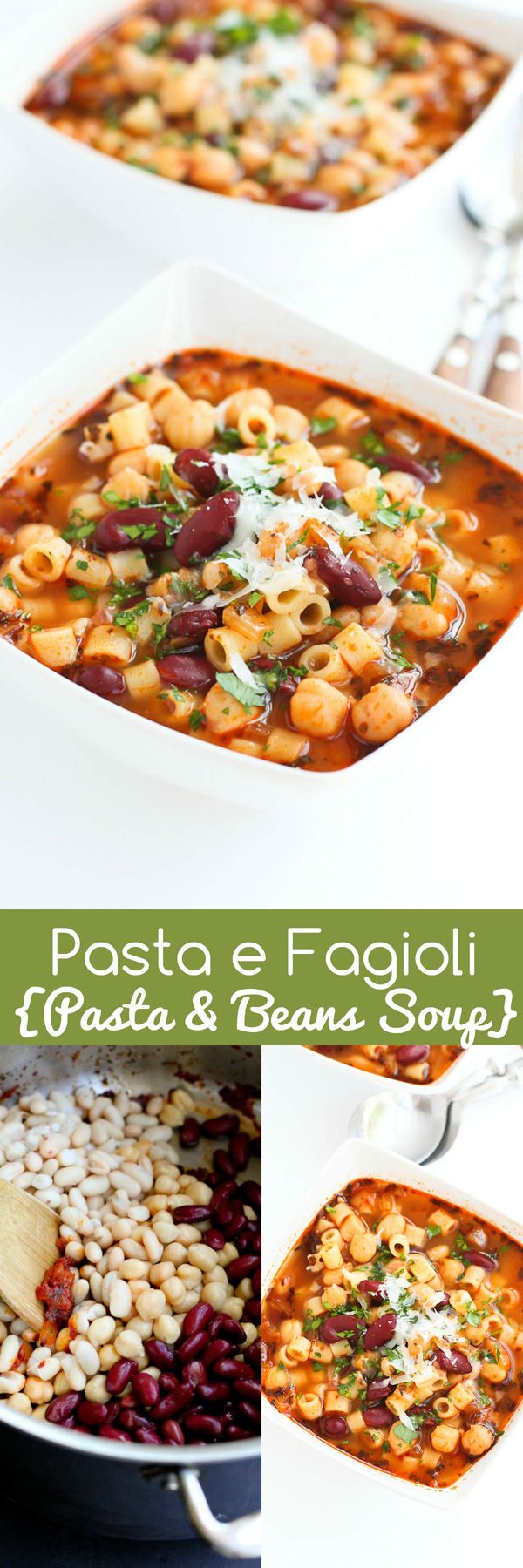 Pasta e Fagioli Recipe (Italian Pasta & Bean Soup