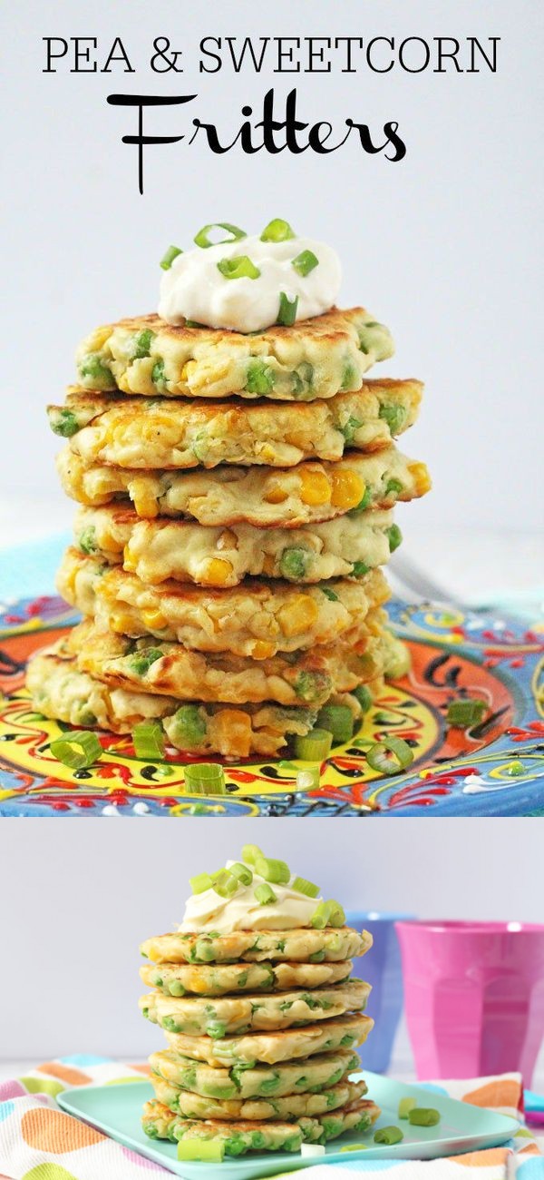 Pea & Sweetcorn Fritters