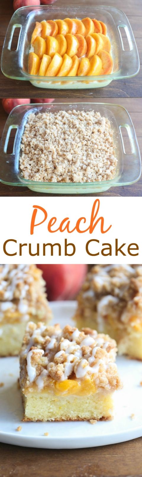 Peach Crumb Cake