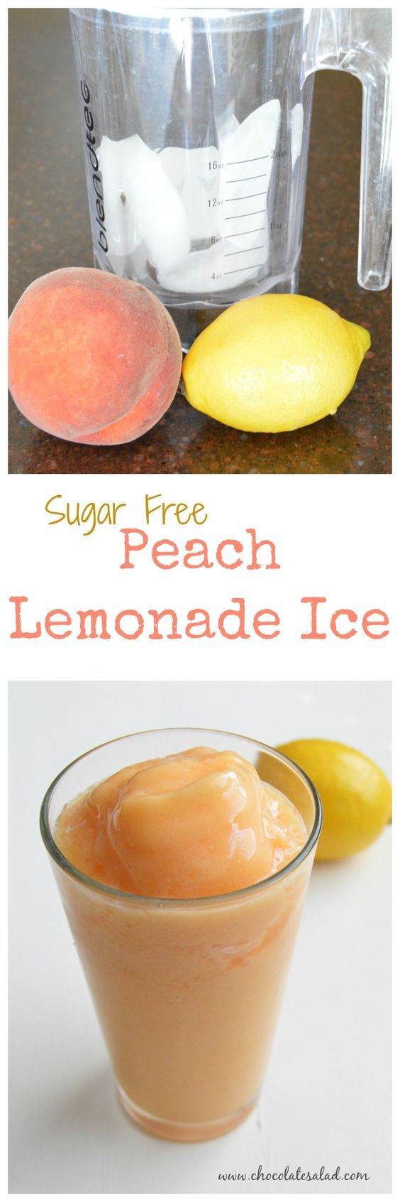 Peach Lemonade Ice