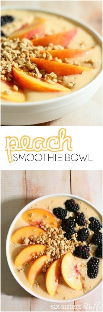 Peach Smoothie Bowl