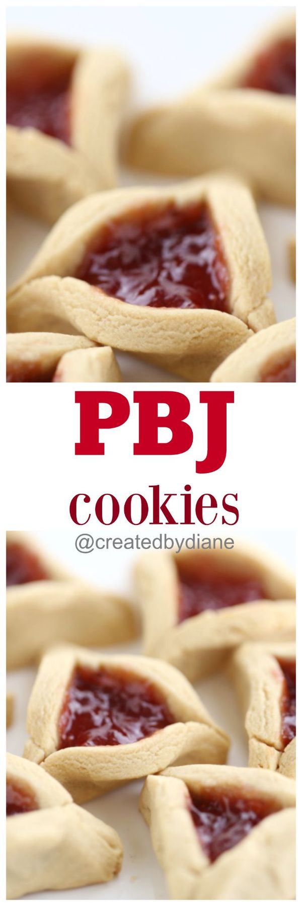 Peanut Butter and Jelly Triangles