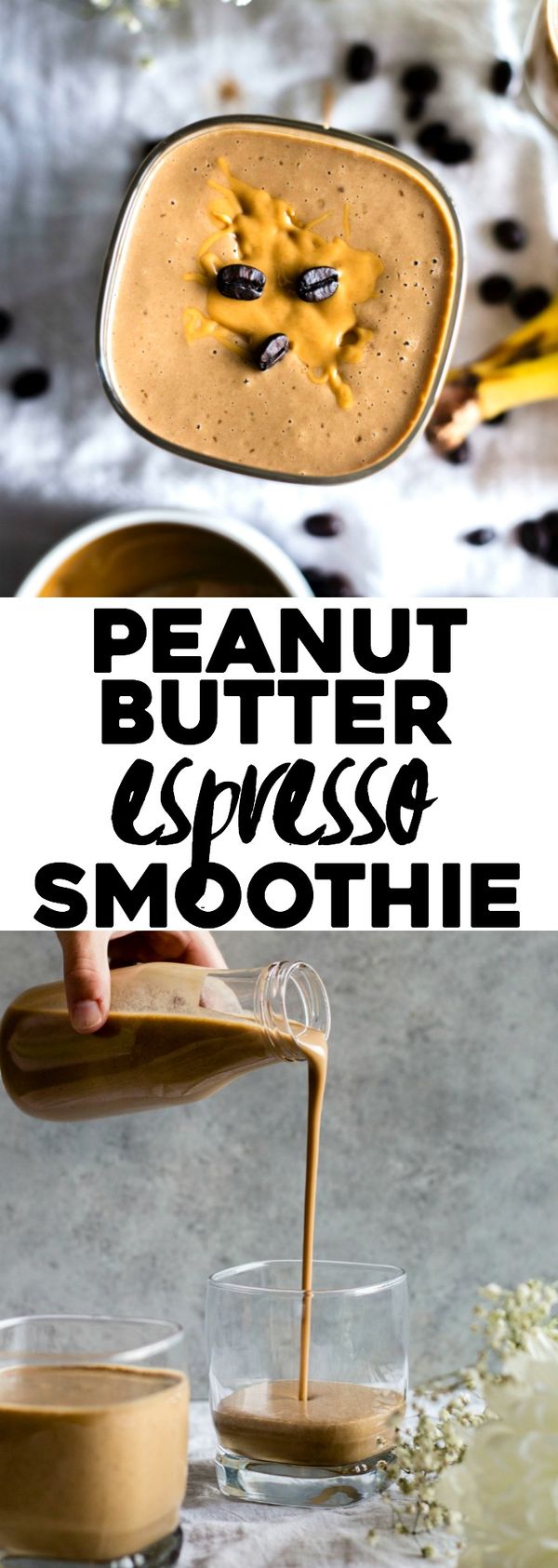 Peanut Butter Espresso Smoothie