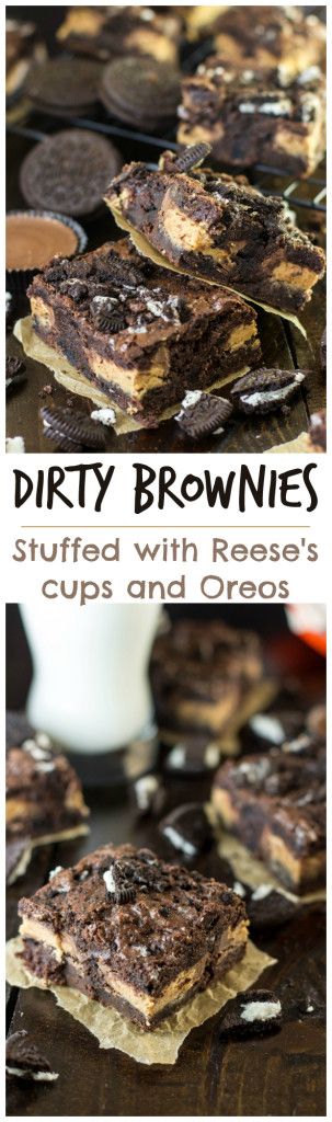 Peanut Butter Oreo Brownies