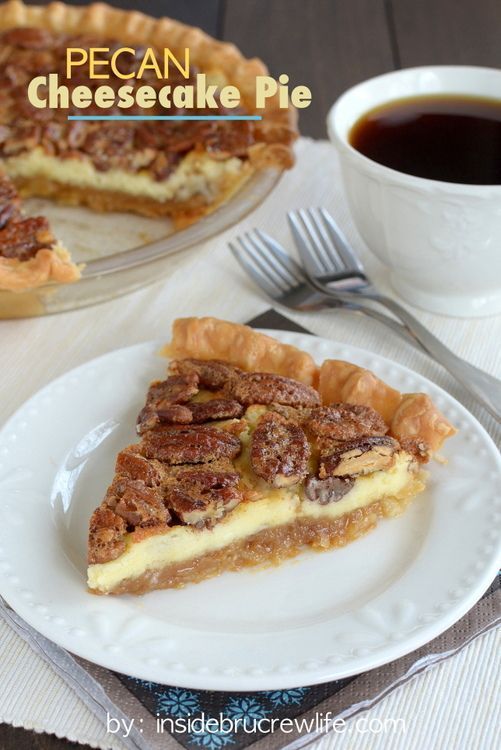 Pecan Cheesecake Pie