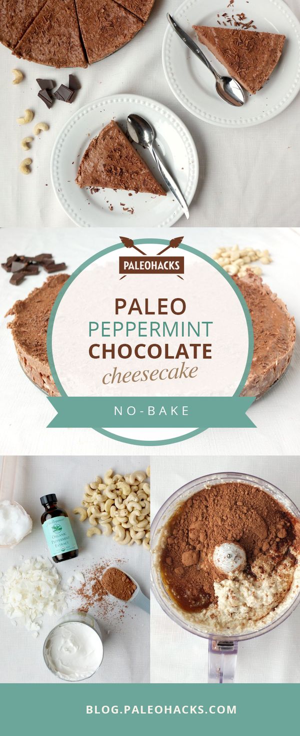 Peppermint Chocolate Cheesecake Recipe by Heather Resler