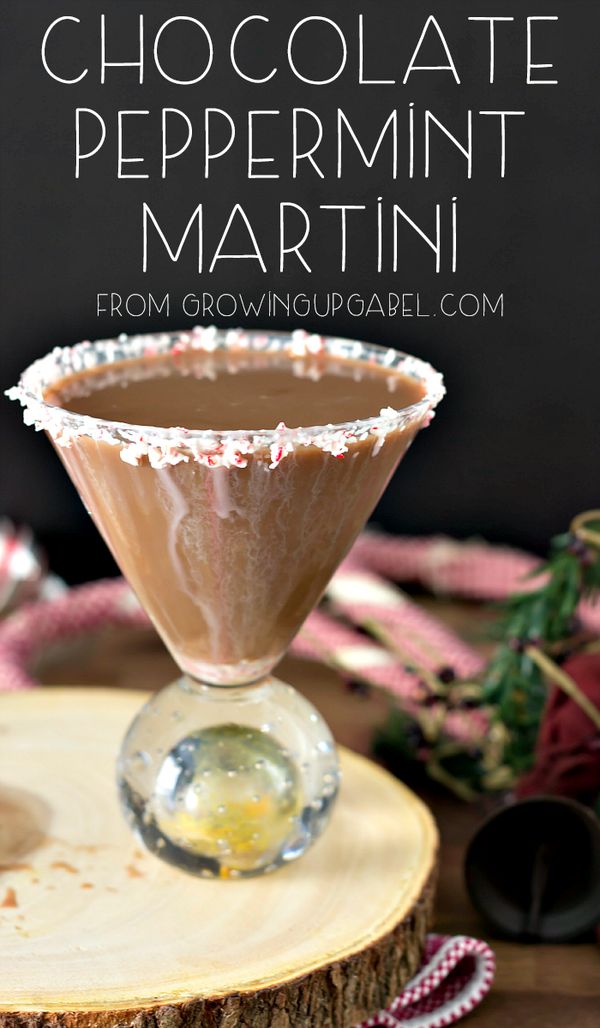 Peppermint Chocolate Martini