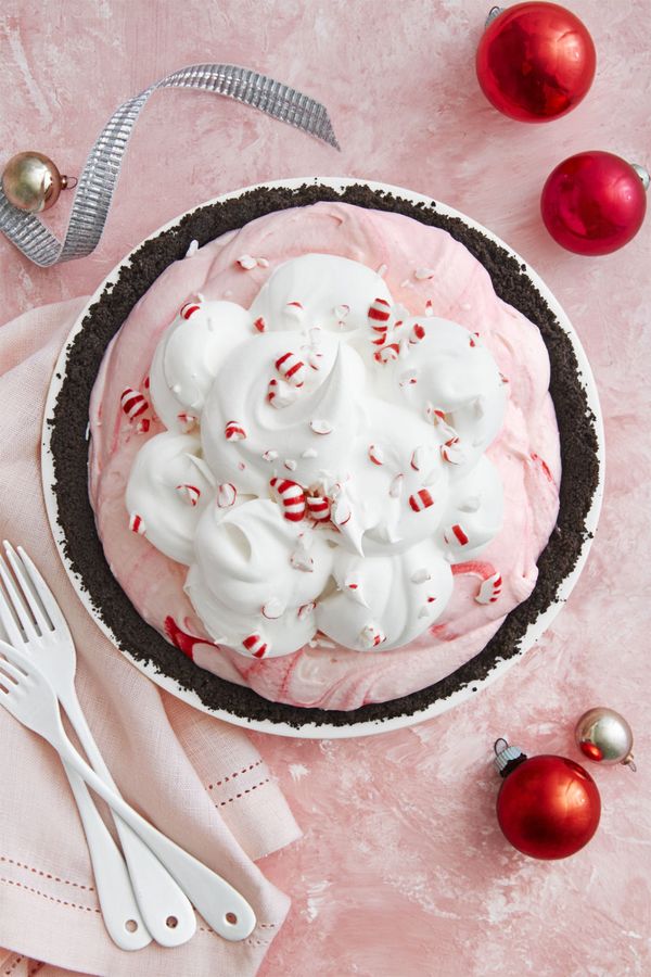 Peppermint Icebox Pie