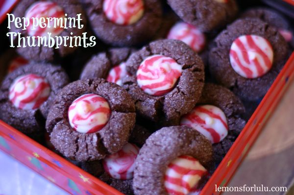 Peppermint Thumbprints