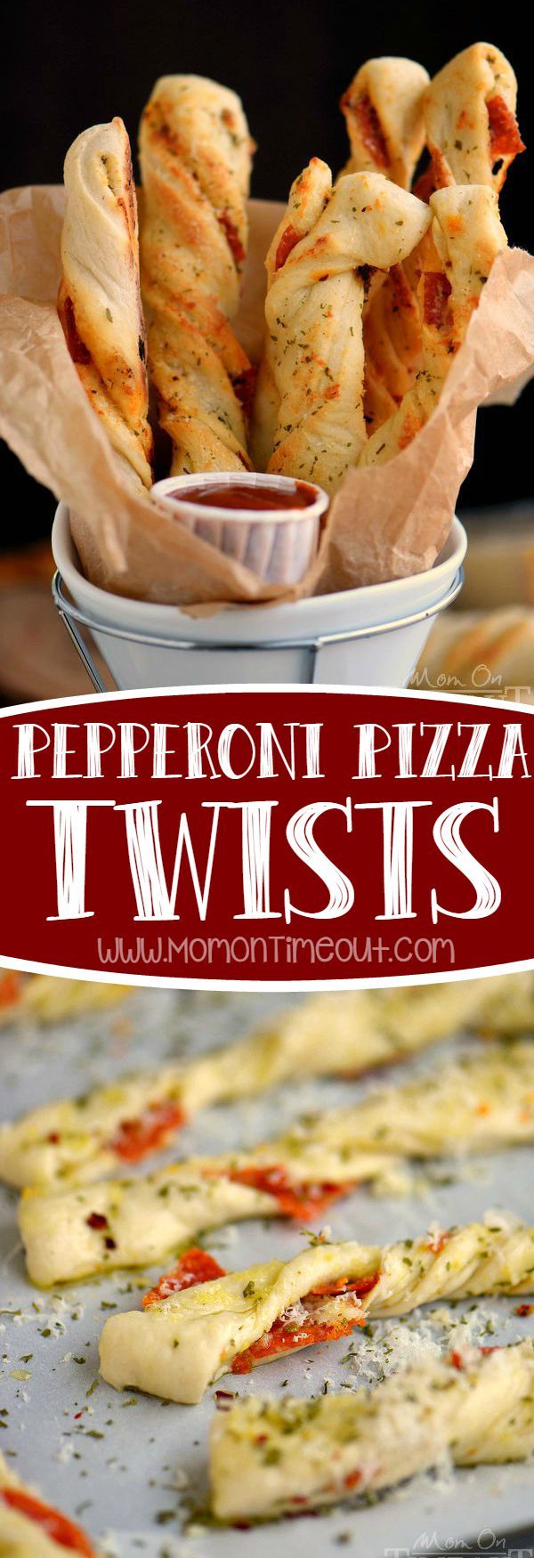 Pepperoni Pizza Twists