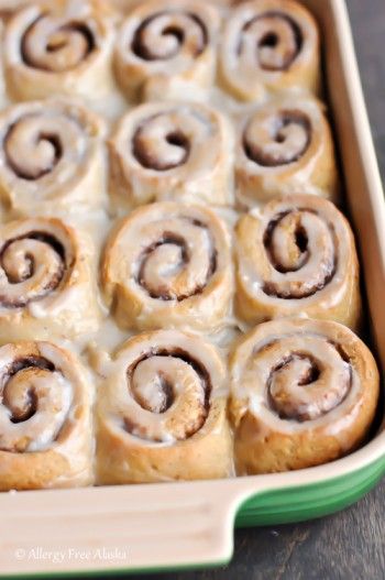 Perfect Gluten-Free Dairy-Free Cinnamon Rolls