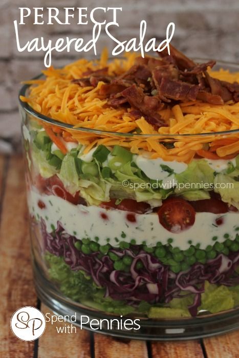 Perfect Layered Salad