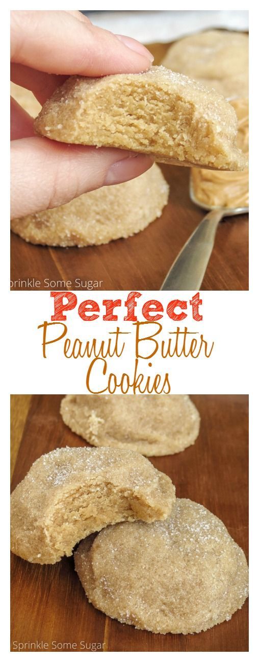 Perfect Peanut Butter Cookies