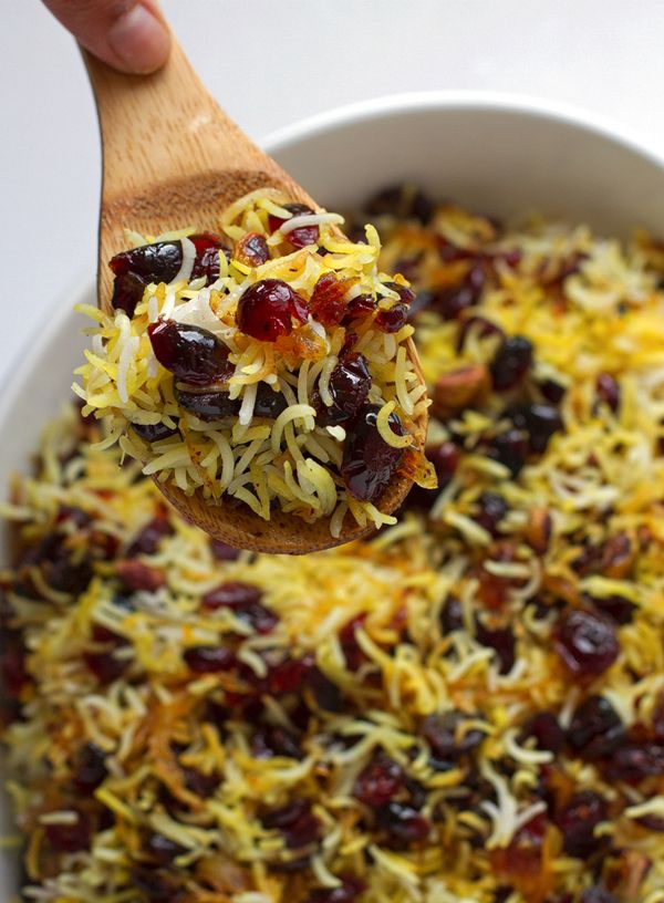 Persian Cranberry Rice Pilaf