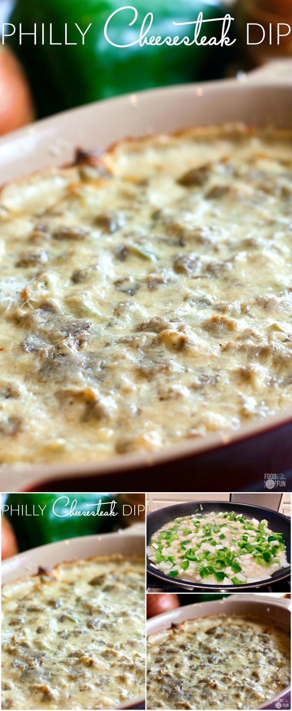 Philly Cheesesteak Dip