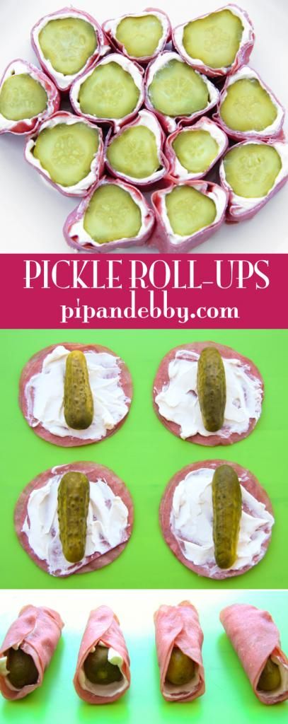 Pickle Beef Roll-Ups