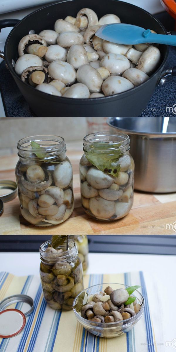 Pickled Mushrooms