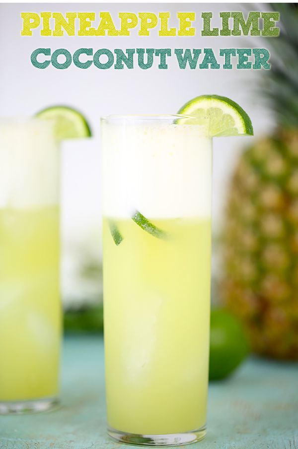 Pineapple & Lime Coconut Water