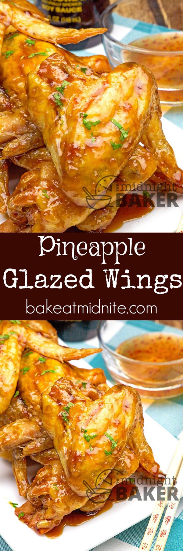 Pineapple Glazed Wings