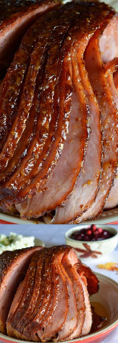 Pineapple Honey Glazed Ham