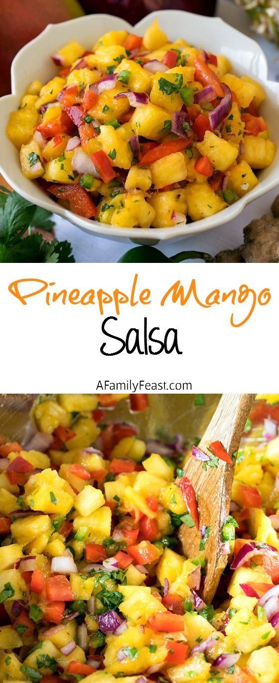 Pineapple Mango Salsa