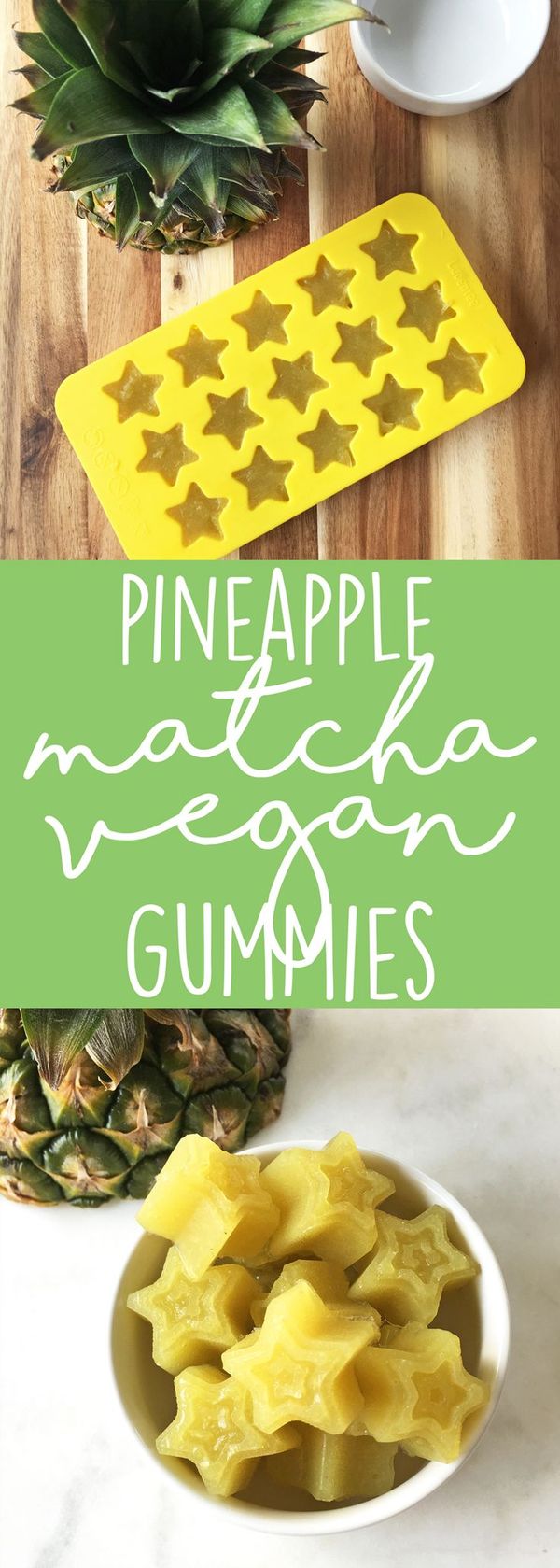 Pineapple Matcha Vegan Gummies