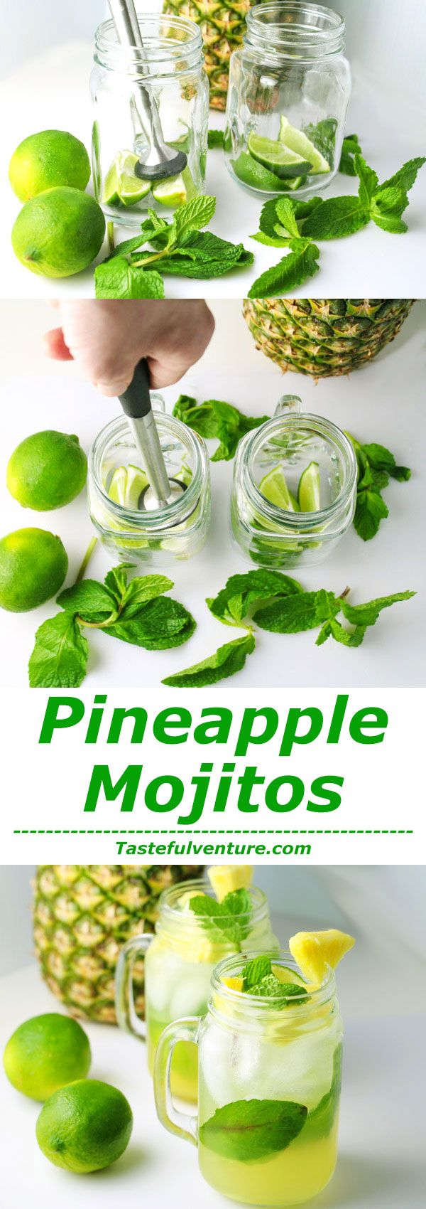 Pineapple Mojitos