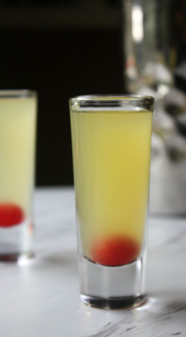 Pineapple Upside Down Cake Shot