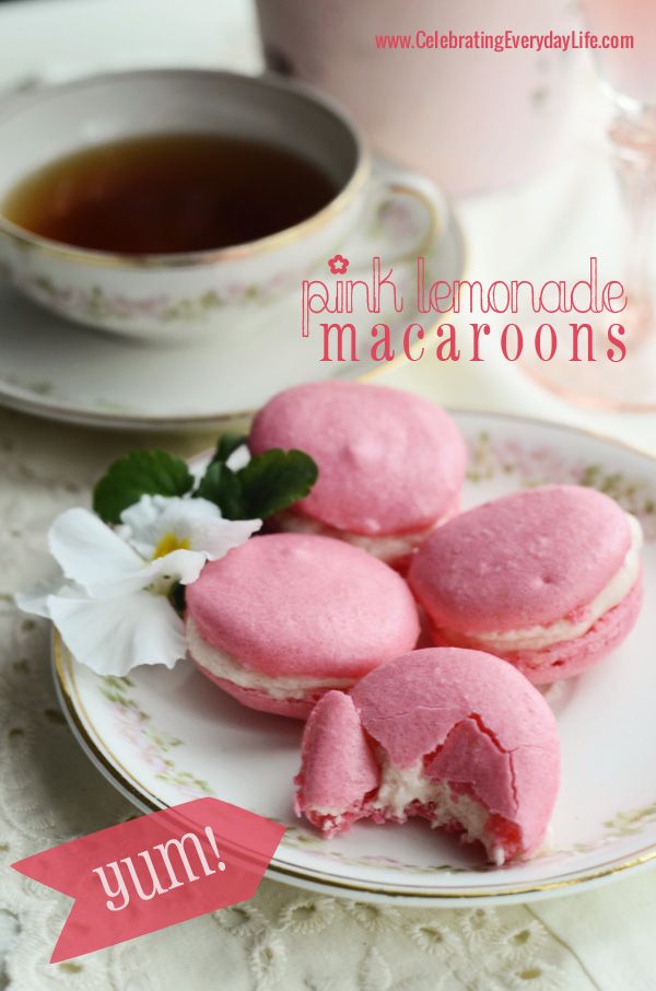 Pink Lemonade Macaron