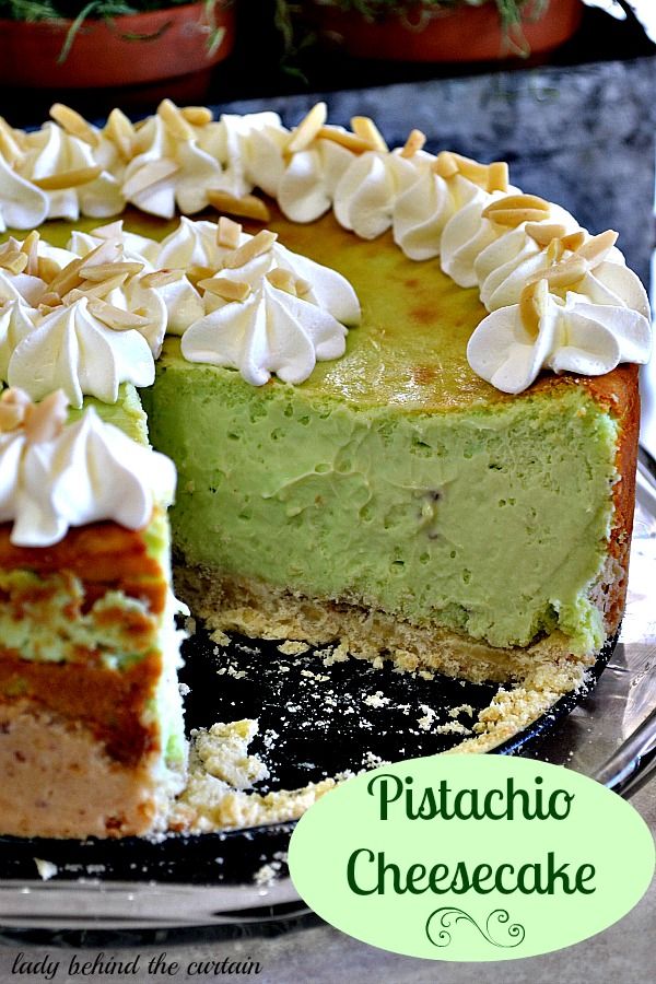 Pistachio Cheesecake