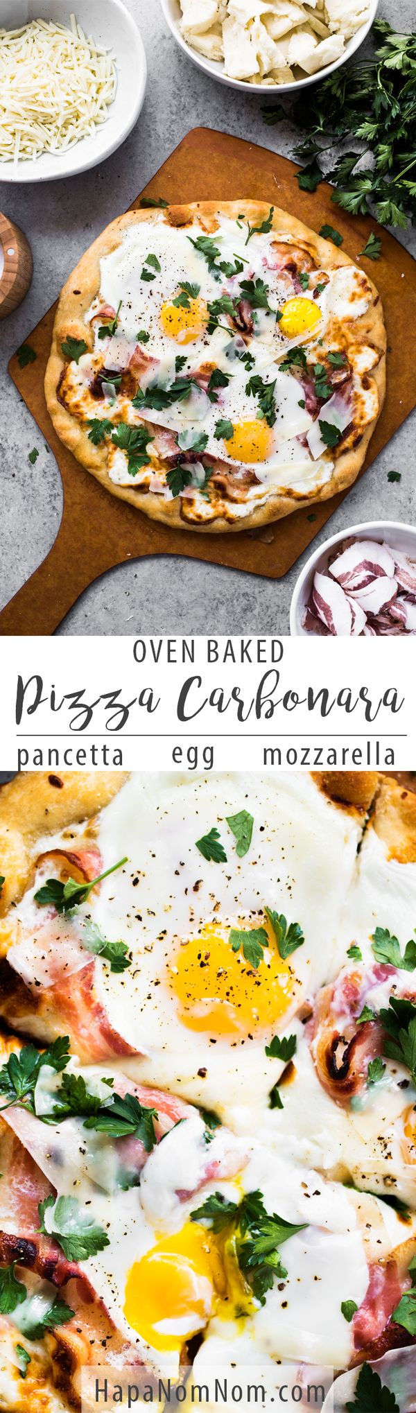 Pizza Carbonara