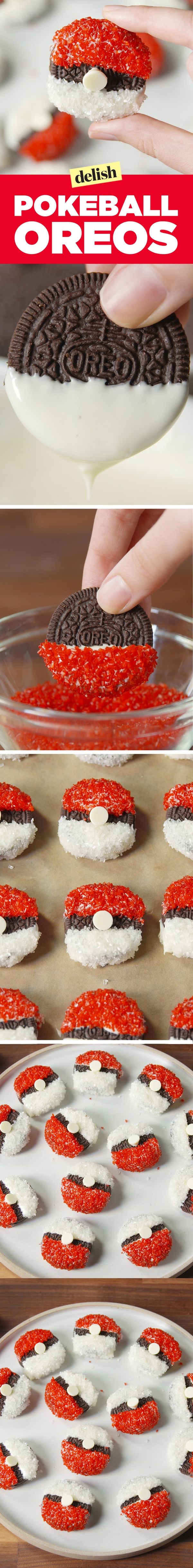 Pokéball Oreos