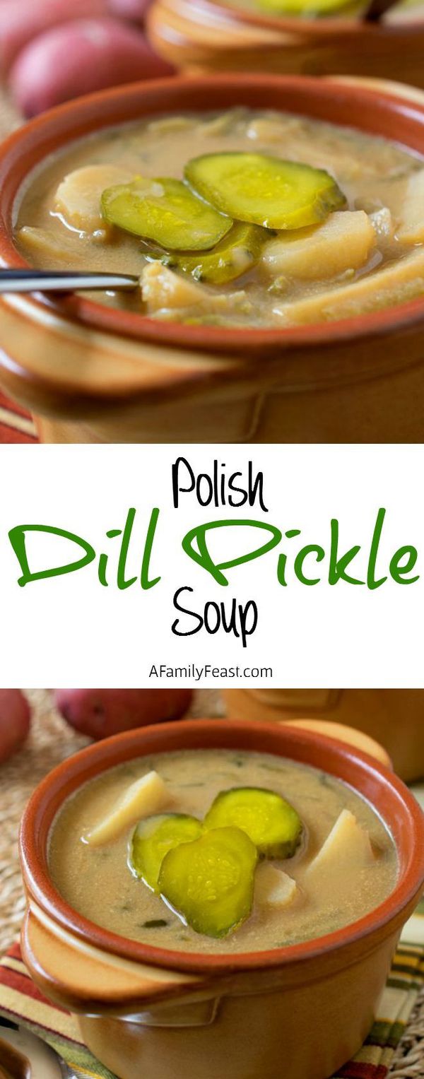 Polish Dill Pickle Soup