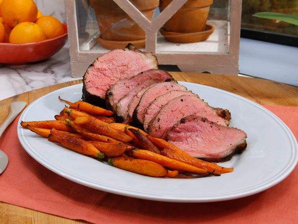 Porcini-Rubbed Roast Beef