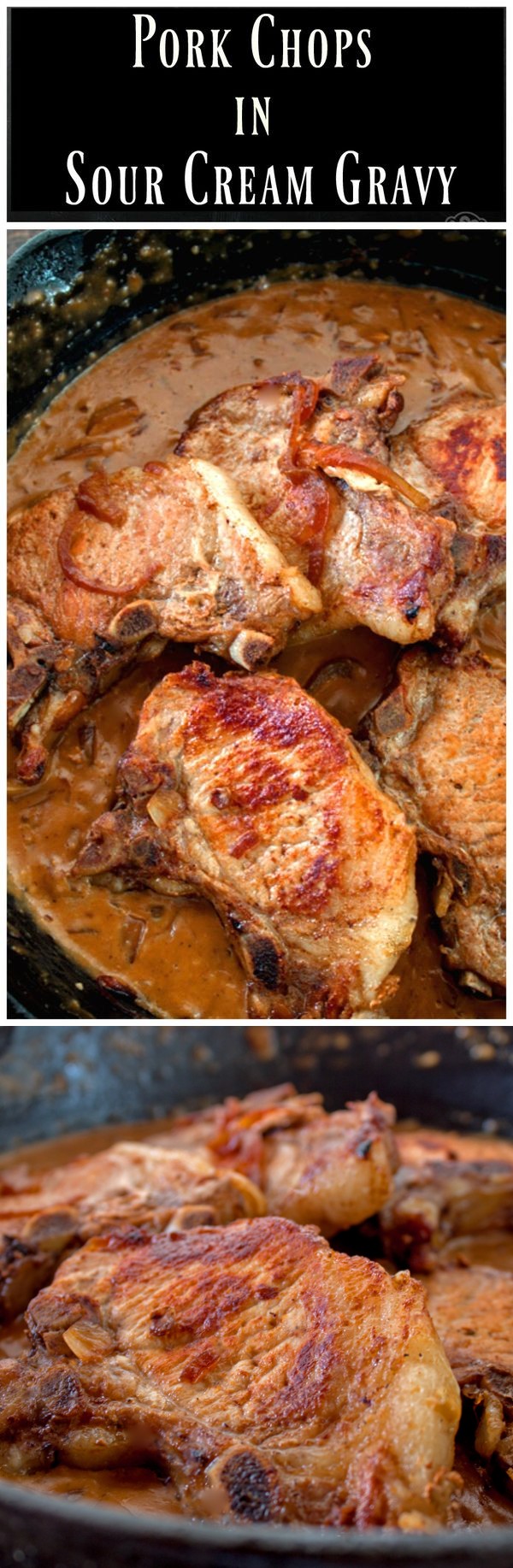 Pork Chops in Sour Cream Gravy