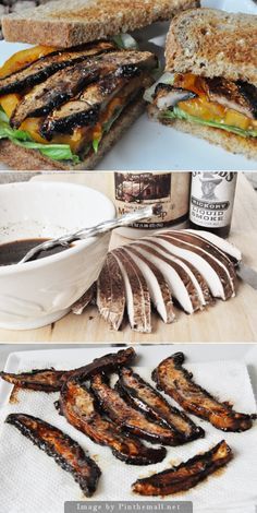 Portobello Mushroom Bacon – Vegan Bacon