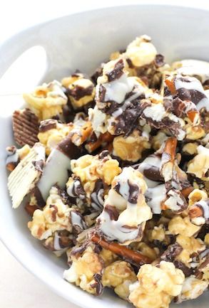 Potato Chip Pretzel Caramel Corn