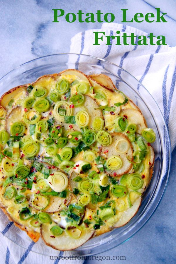 Potato Leek Frittata