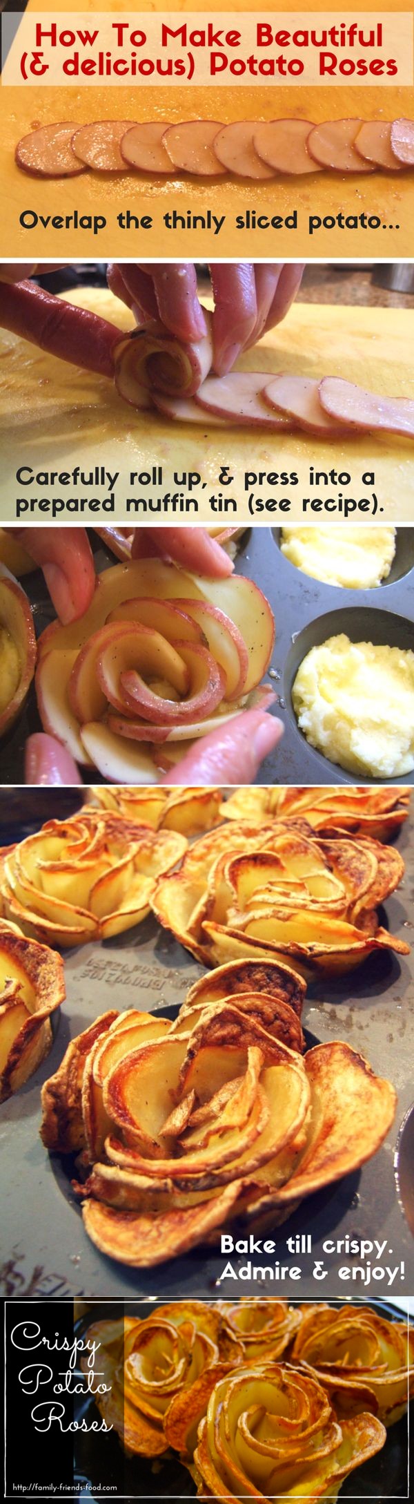 Potato roses