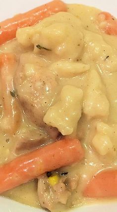 Pressure Cooker Chicken & Dumplings