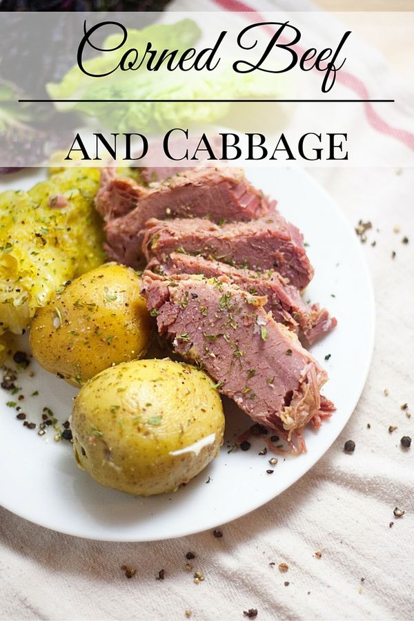 Pressure Cooker Corned Beef & Cabbage