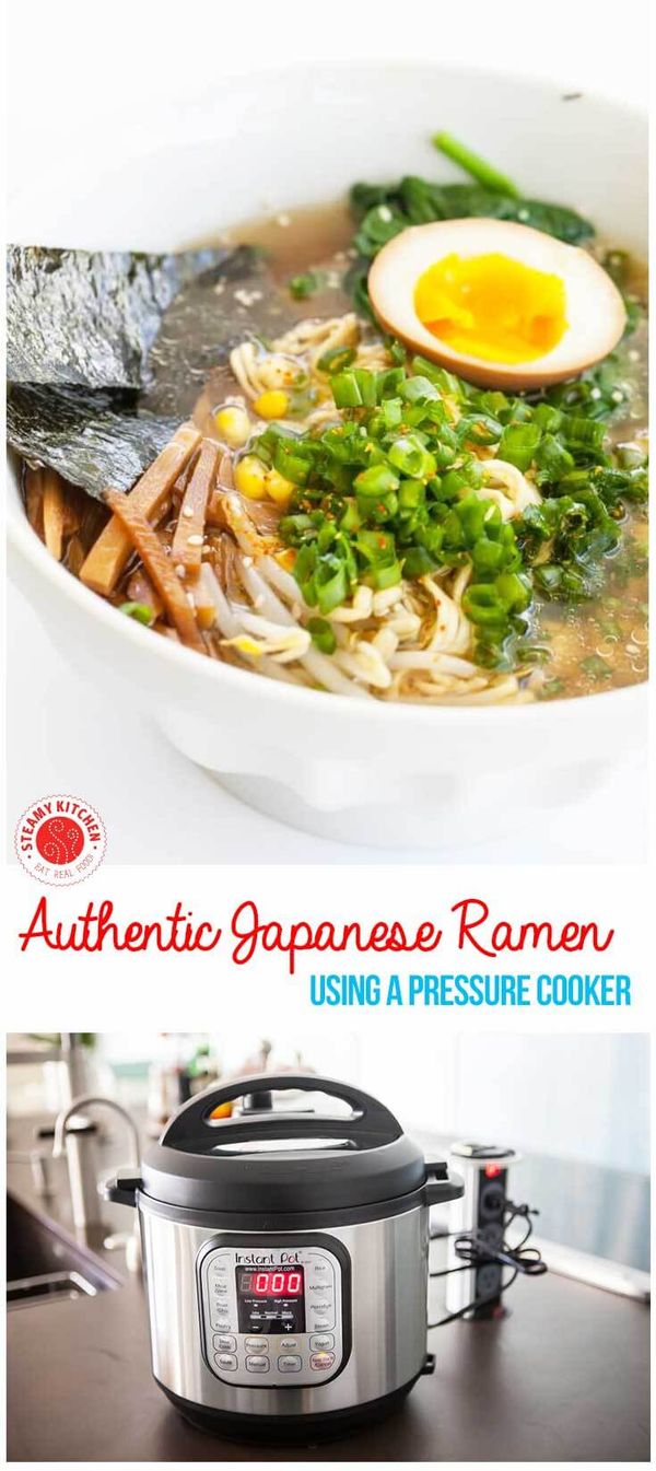 Pressure Cooker Ramen