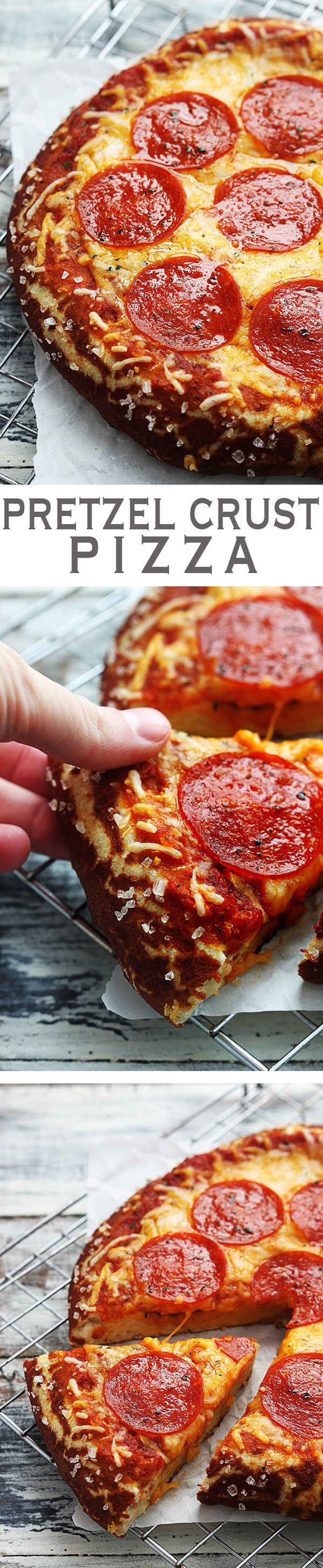 Pretzel Crust Pizza